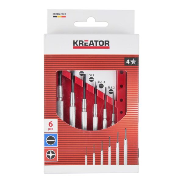 SET 6 DESTORNILLADOR PRECISION SL/PH KRTH22101